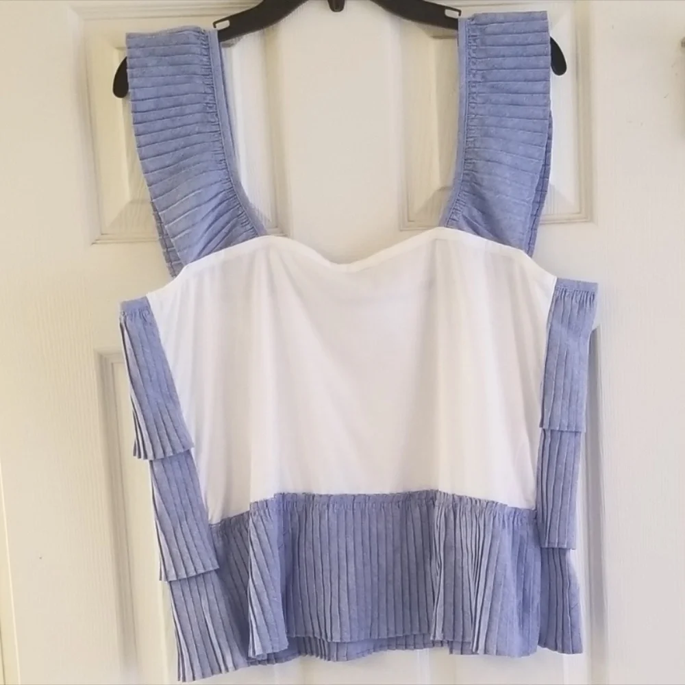 J Crew Ruffle Shirt - Picture 4 of 4